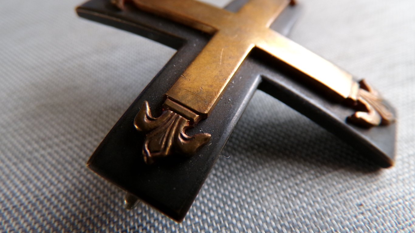 WWI Freikorps Period Baltisches Kreuz 1st Class