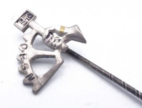 German NSBO Membership stick pin