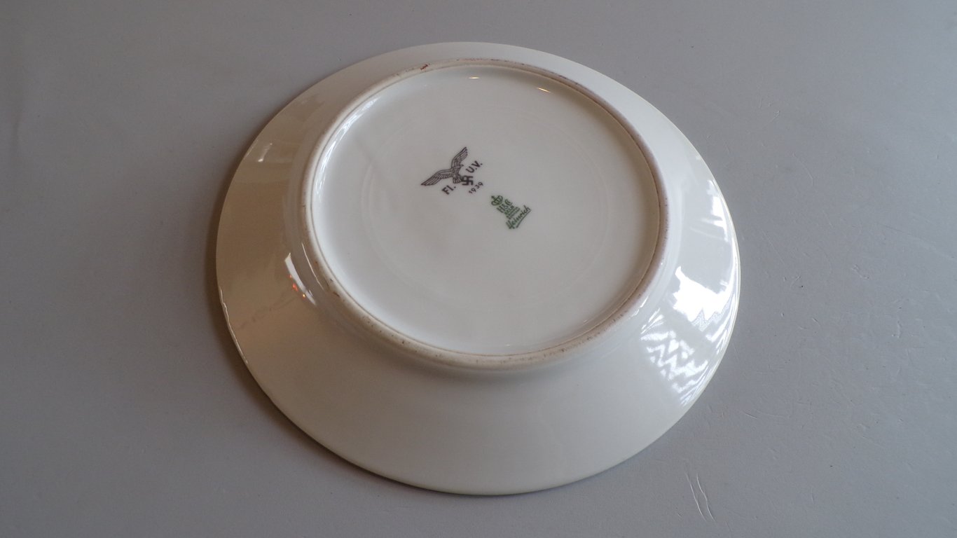 Luftwaffe dinner plate  Fl.U.V 1939