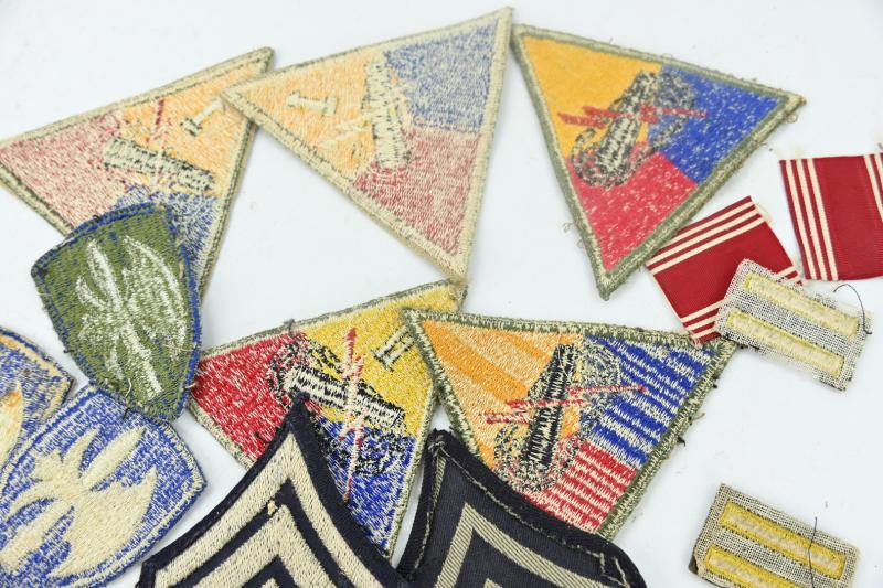 US WW2 Patch Grouping