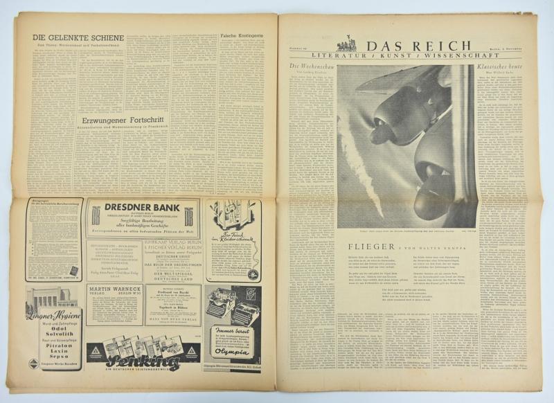 German Newspaper “Das Reich” November 1942