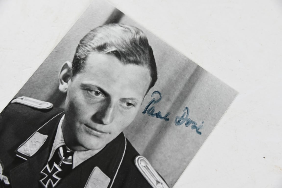 Signature of Luftwaffe KC Recipient 'Paul Dose'