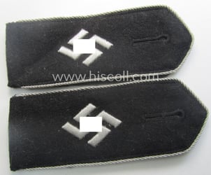 Pair of officers-type shoulderstraps: 'Sicherheitsdienst'- (ie. 'SD'-) related...