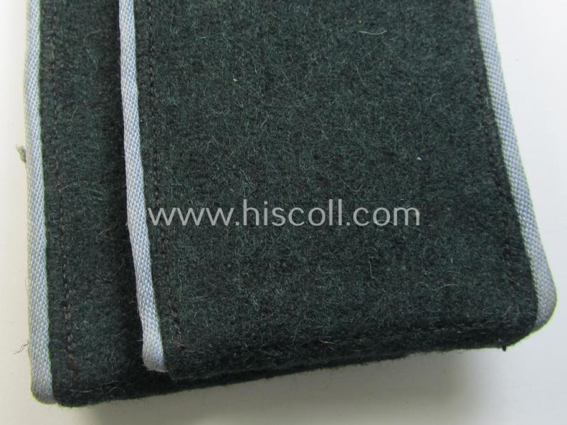 Attractive - and fully matching! - pair of Eastern-volunteer- (ie. 'Ostvölker'-) related shoulderstraps as was intended for a: 'Turkistanischer'-volunteer within the 'Deutsche Wehrmacht' (ie. within the: 'Turkistanisches Legion')