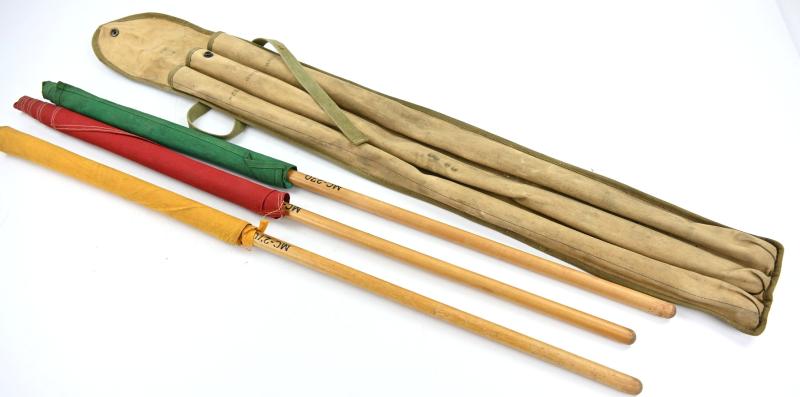 US WW2 Armored (Tank) Signal Flag Set MC-270