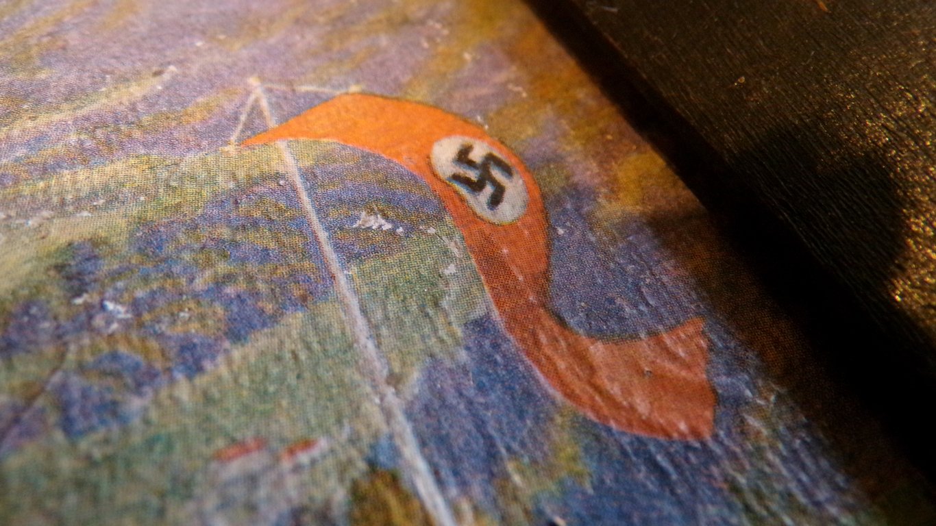 Framed Period Color Litho of Hitler’s Berghof (Haus Wachenfeld)