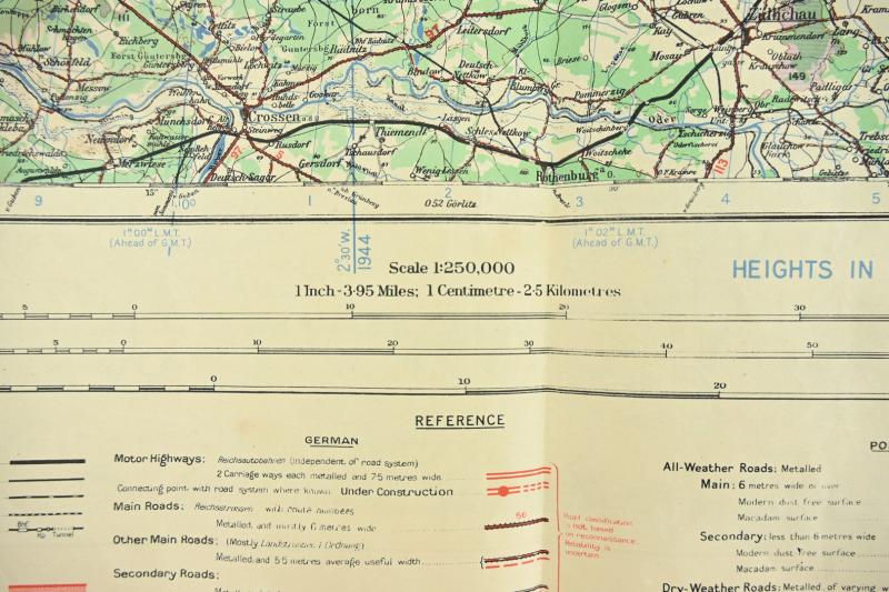 German WH /Allied RoadMap Newcastle /Frankfurt