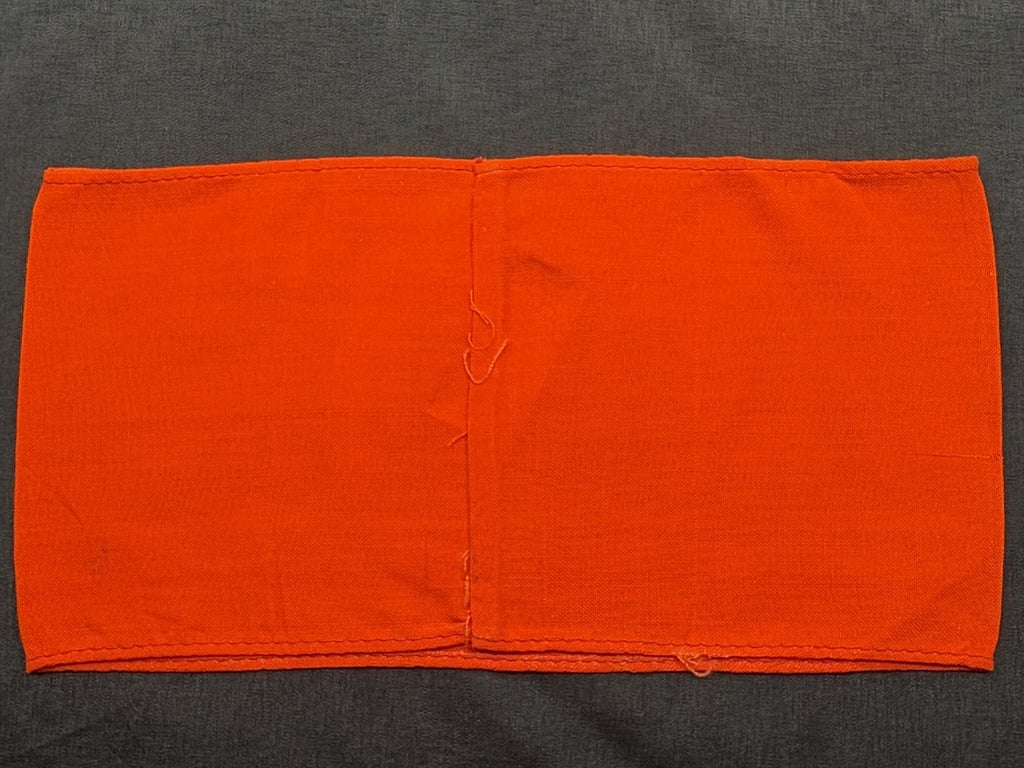 AUTHENTIC WWII GERMAN THIRD REICH SA SPORTS OFFICAL ARMBAND WITH RZM LABEL