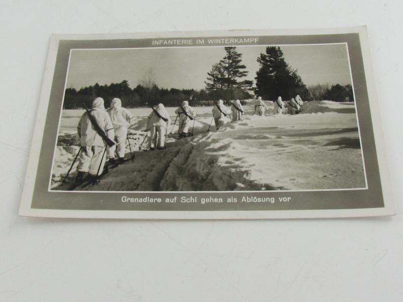 Postcard : Infantrie Im Winterkampf