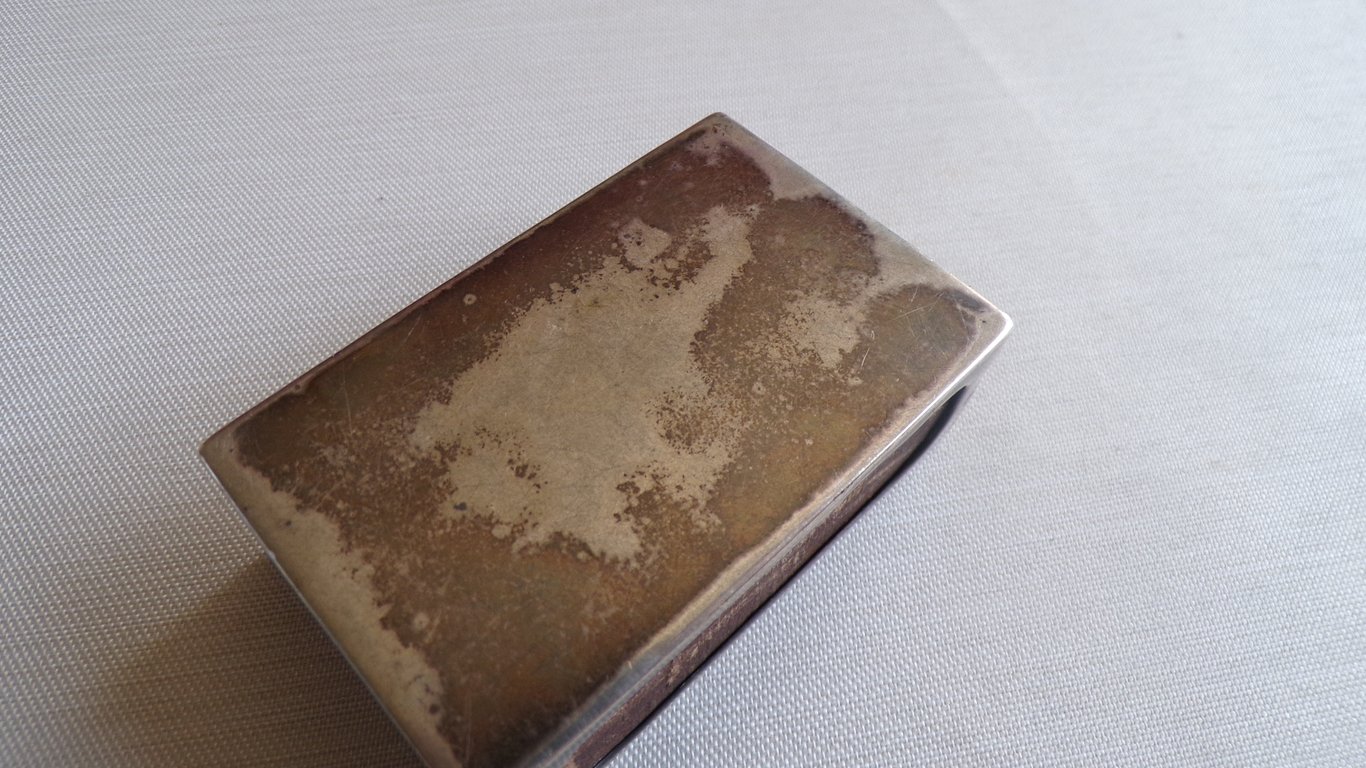 Imperial Silver Plated Matchbox Set