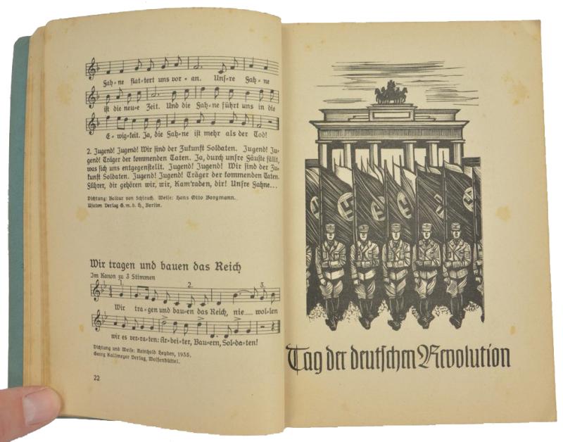 German Hitler Youth Songbook