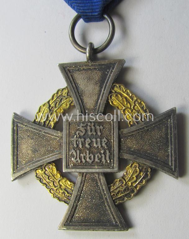 'Treuedienst Ehrenzeichen' being of the so-called: 'Sonderstufe' as awarded for 50 years of loyal-service
