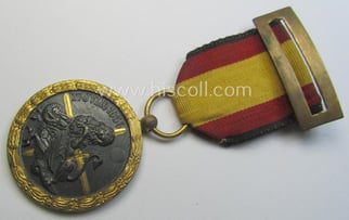 Spanish-issued, Spanish Civil-War commemorative-medal called: 'Medalla de la...