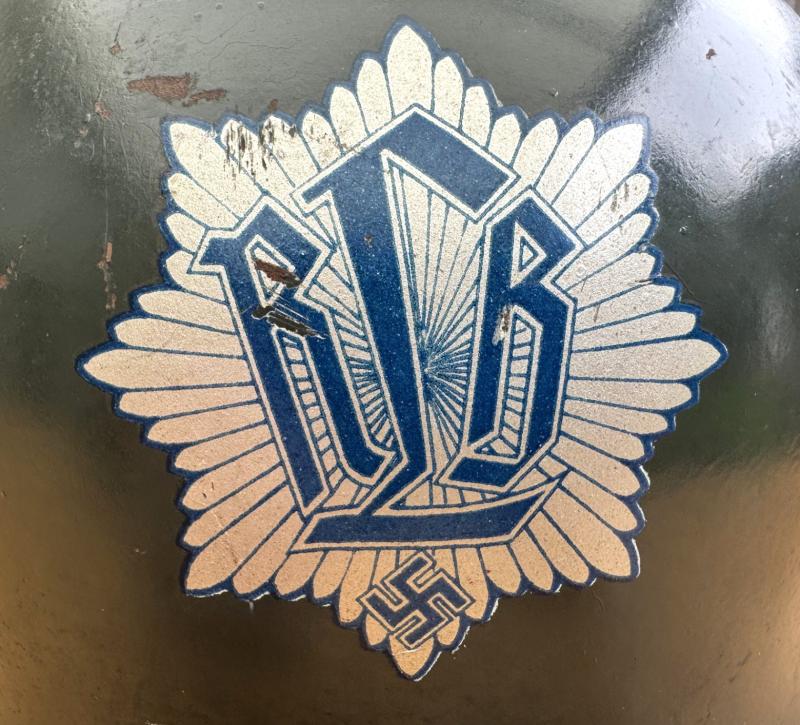 RLB (Reichsluftschutzbund) Helmet – M34 “Himmler Shell” Variant