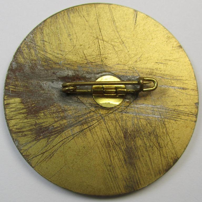 Attractive - and truly very detailed! - special-class, shooting-contest-related award or: 'Veranstaltungs-Abz. des Standschützenverbandes Tirol-Vorarlberg' depicting the text: 'Landesschiessen 1940'