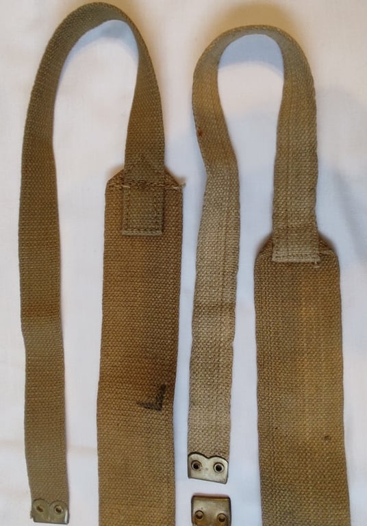 Pair of WW2 British army cross straps