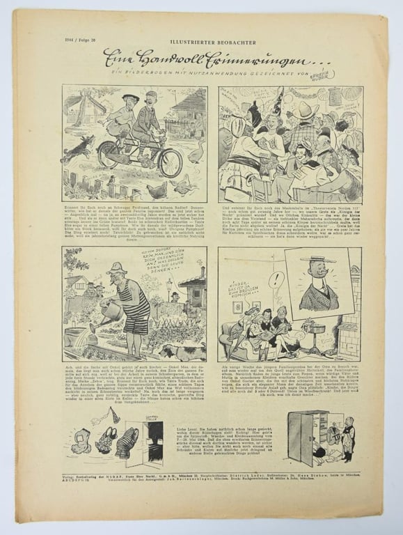 German Magazine "Illustrierte Beobachter" Dated 18 May 1944