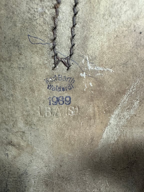 WW2 German Brown Map case "found like this"