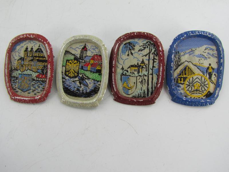 Winterhilfswerk ( WHW ) Embroidered Tinnies  ( 10x)