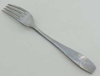 Wehrmacht Aluminum Mess Hall Fork 'WH41'