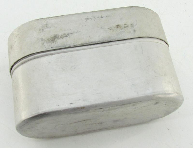 N.Raule Torino 1940's motorcycle goggles, with tin case