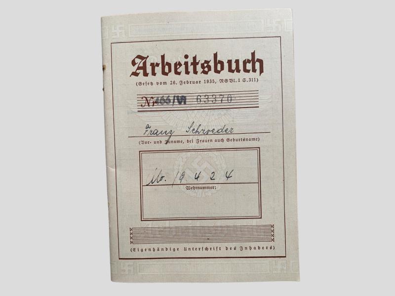 Belgium 'HEER' Award/Document Grouping