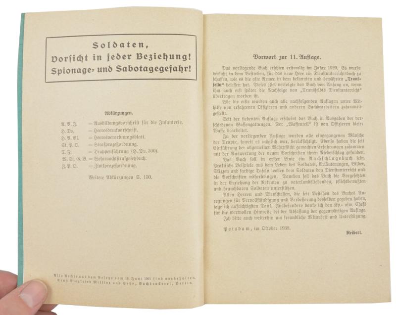 German WH Handbook "Reibert"
