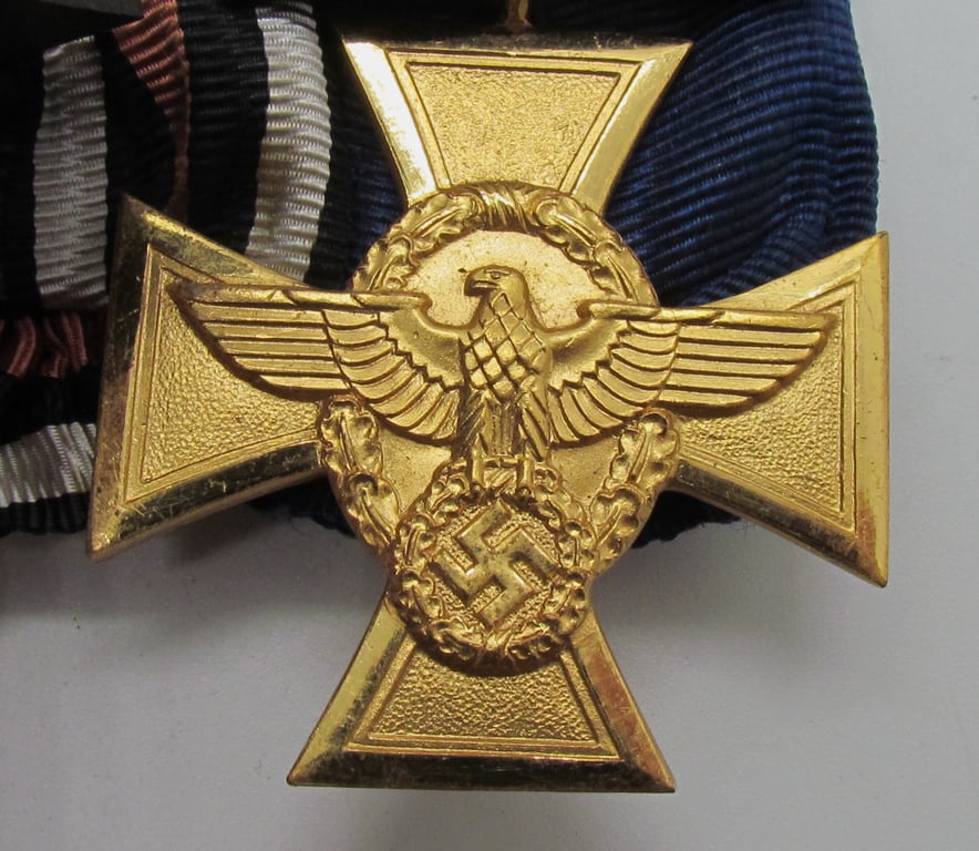 Three pieced Medal Bar  ( Police related )