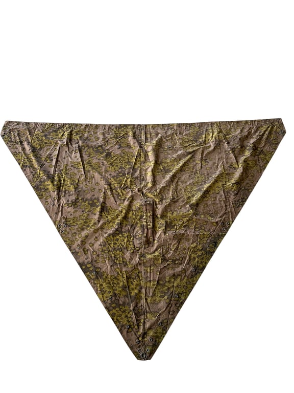 WWII German Waffen SS Zeltbahn Oak Leaf pattern