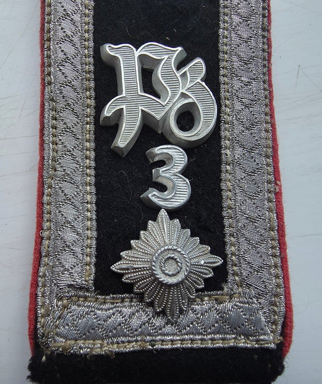 Wehrmacht Panzerzug (Armoured train) NCO single shoulder strap