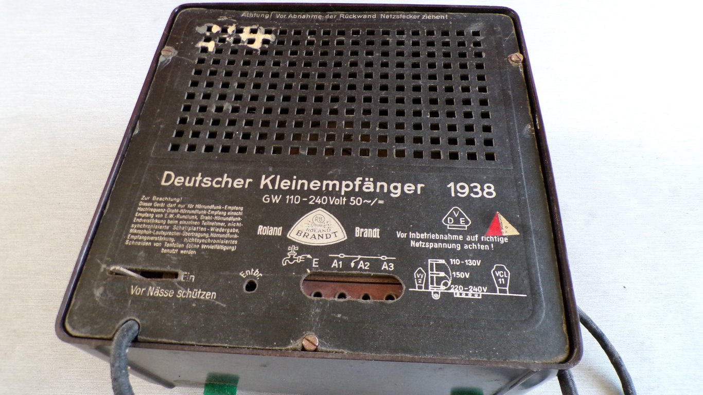 DKE38 Radio "Goebbels-Schnauze"