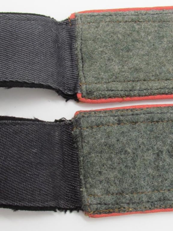 Waffen-SS ‘Panzer’ Unterscharführer tropical shoulder boards