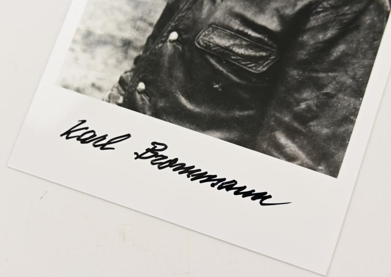 Signature of Waffen-SS Member 'Karl Brommann'