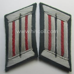 Pair of WH (Heeres) collar-tabs (ie. 'Kragenspiegel für...