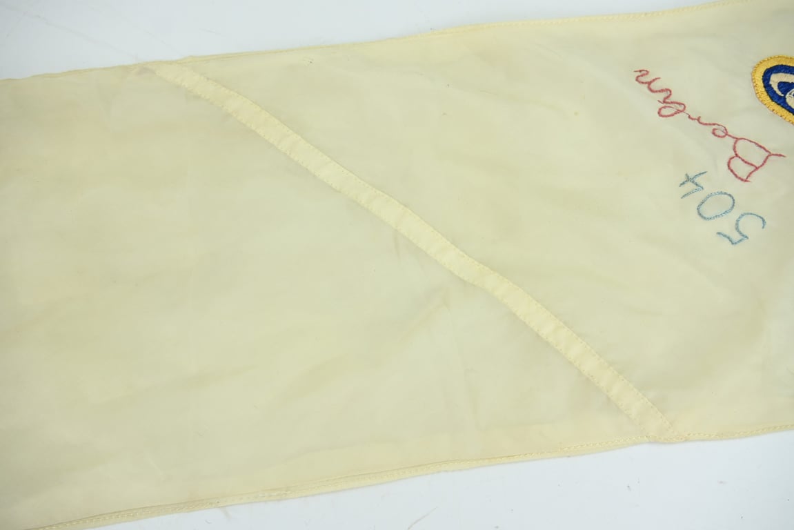 US WW2 82nd Airborne 504th PIR Patched Scarf