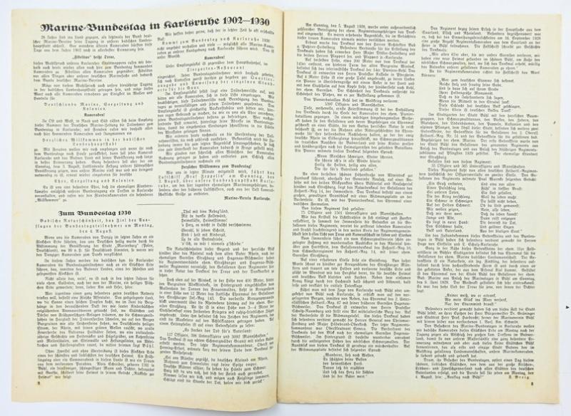 German Reichsmarine Magazine 1930