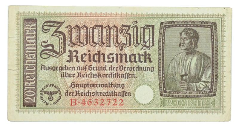 German Third Reich period Banknote