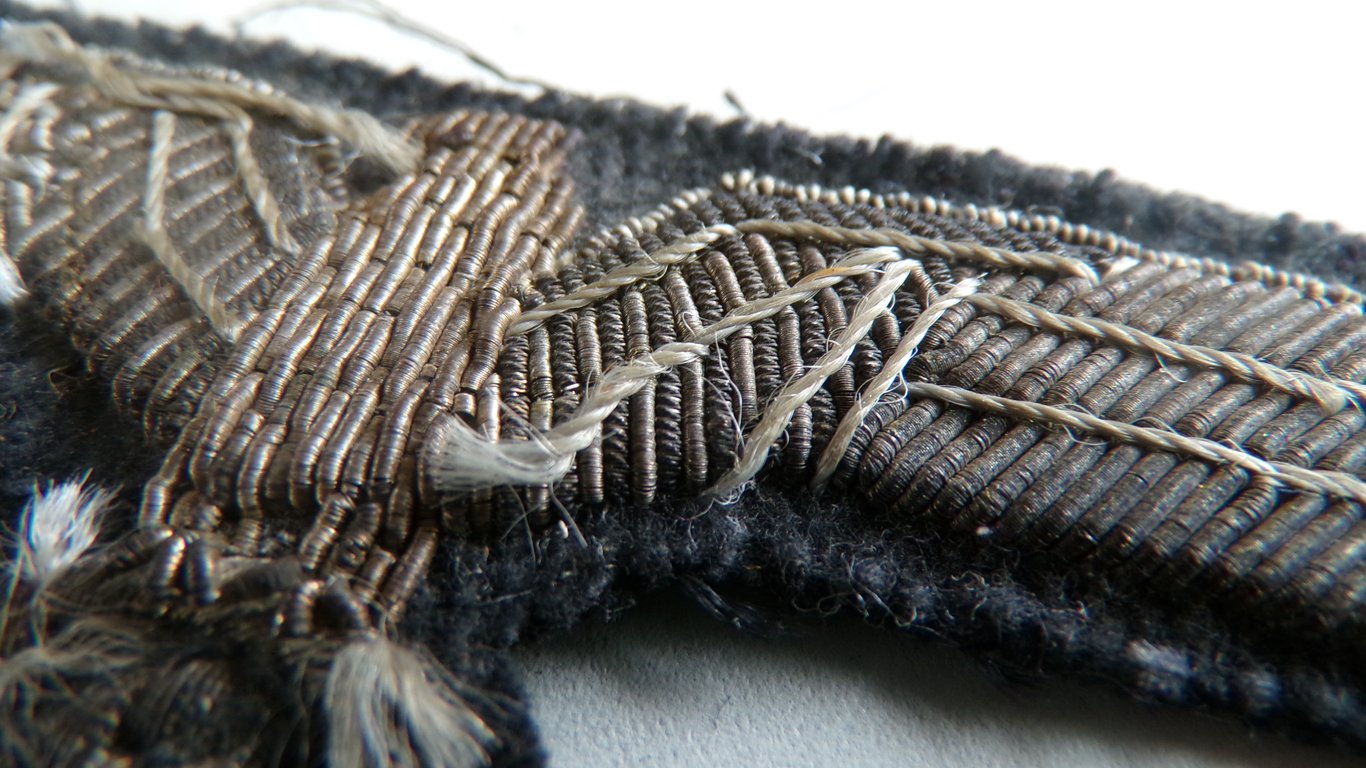 Very rare early Officer's panzer breast eagle