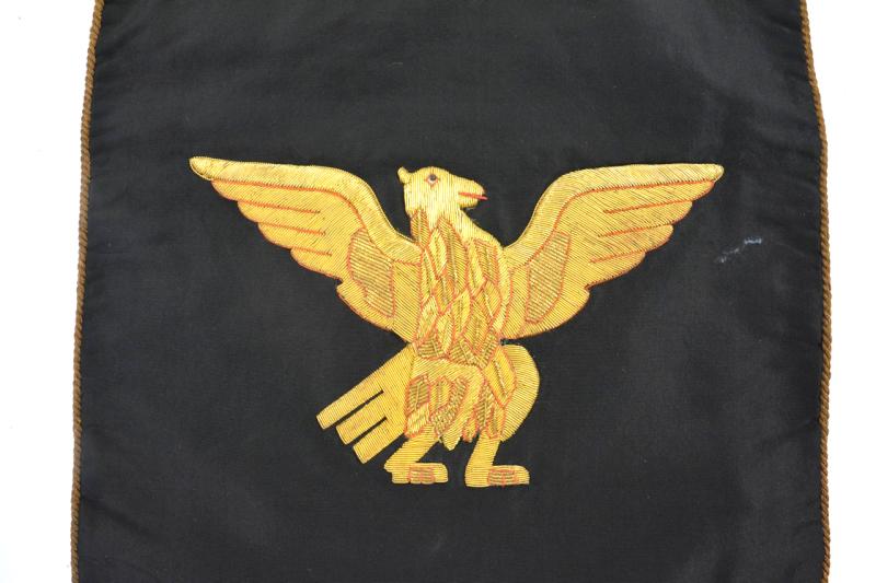 Italian WW2 Fascist Trumpet Banner