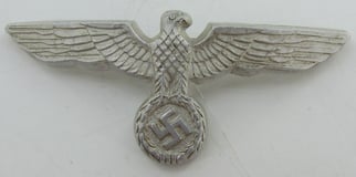 Wehrmacht (Heer) metal Visor Cap Eagle