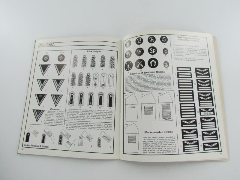 Book : German Army Uniforms 1935 to 45