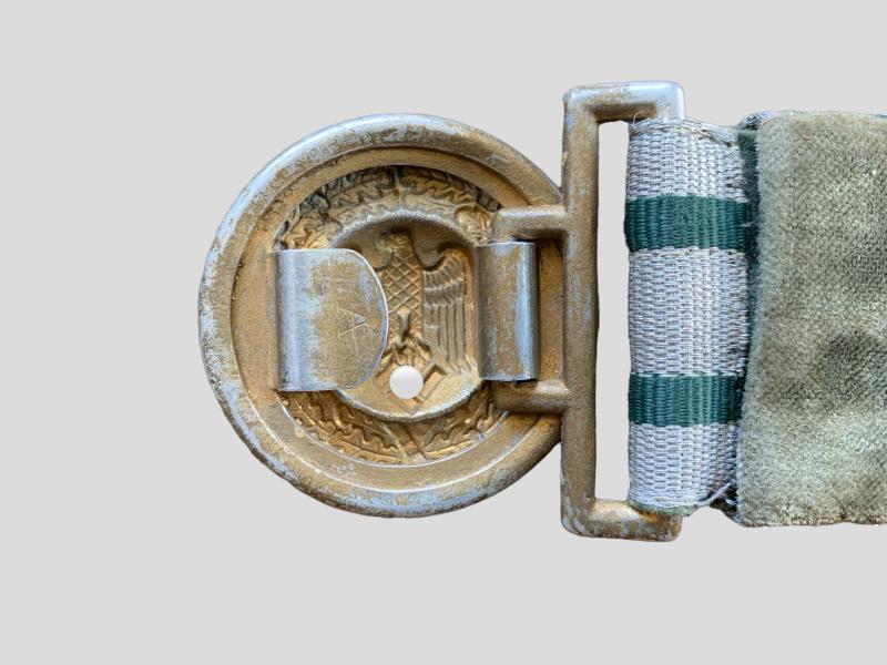 WH (HEER) Officers Brocade Belt and Buckle