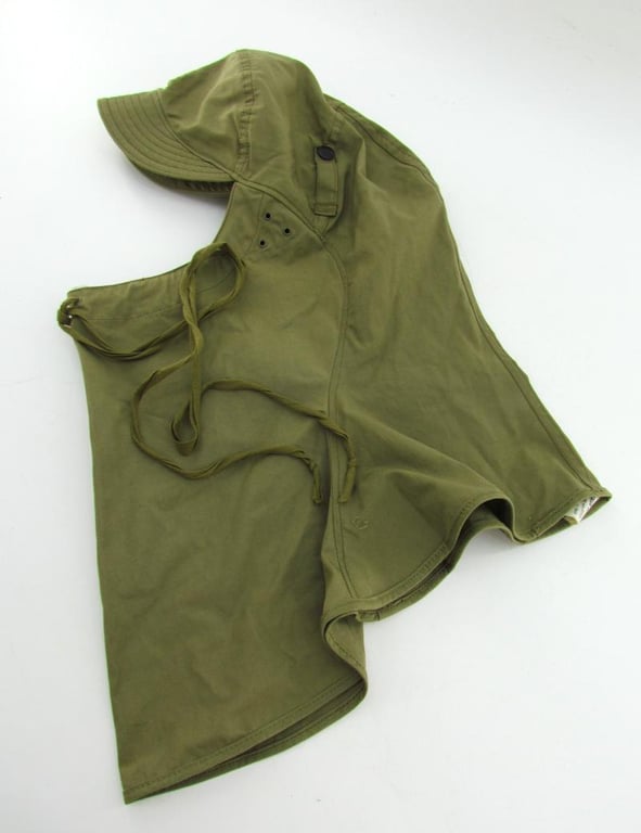 US WW2 cotton poplin hood "1943"