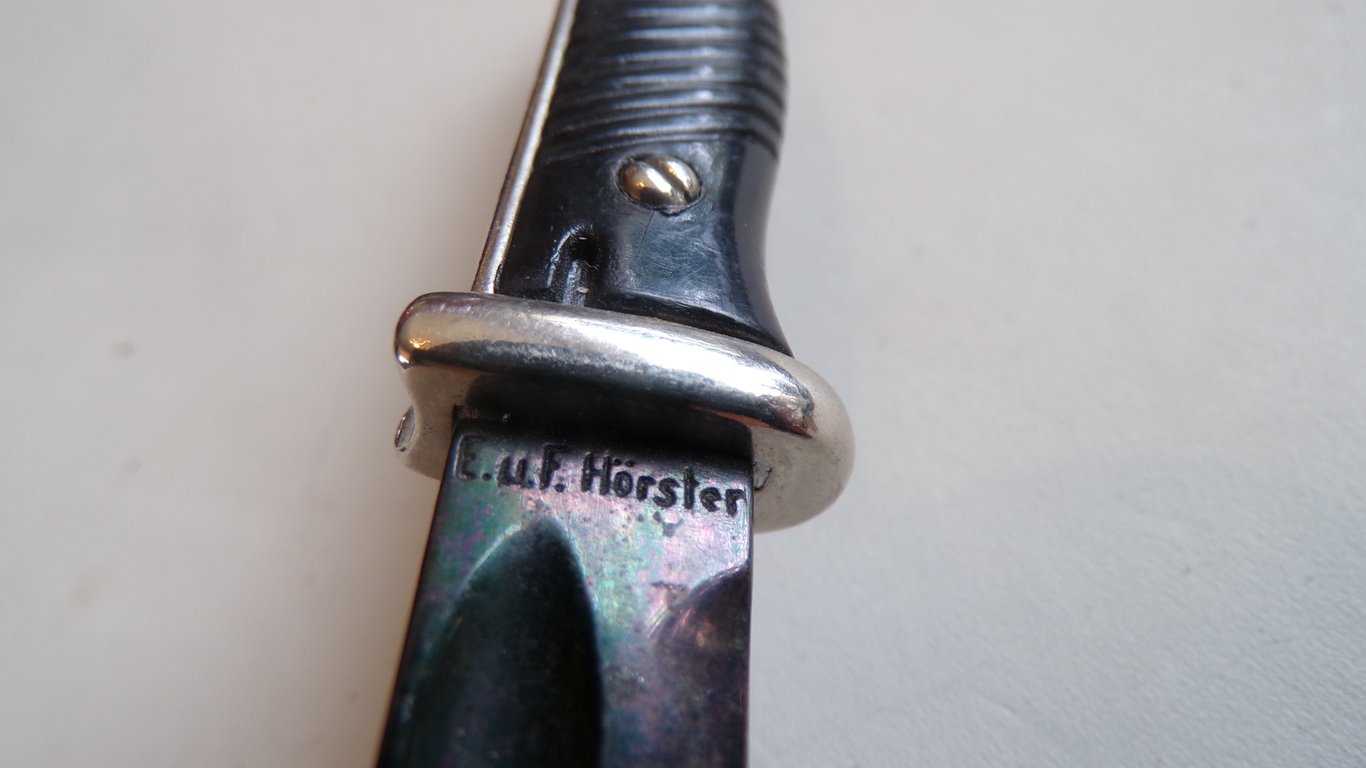 Miniature Dress Bayonet by E. & F. Hörster