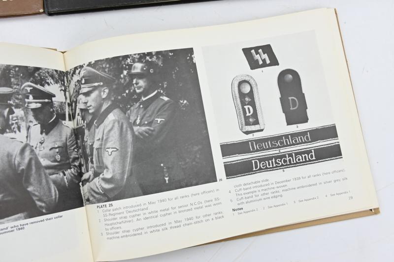 COllector's book Serie "Uniforms of the SS,Volume 1 till 7''