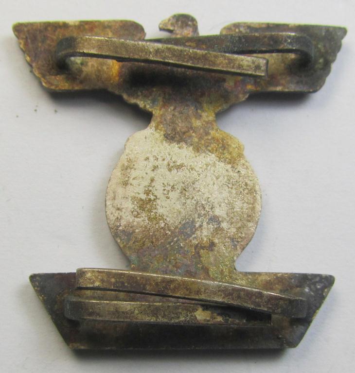 Superb, 'Wiederholungsspange zum EK II. Klasse' (or: bar to the WWI IC second class) as was produced by the (scarecely found!) maker (ie. 'Hersteller') named: 'Ziemer & Söhne' as based in the town of Oberstein