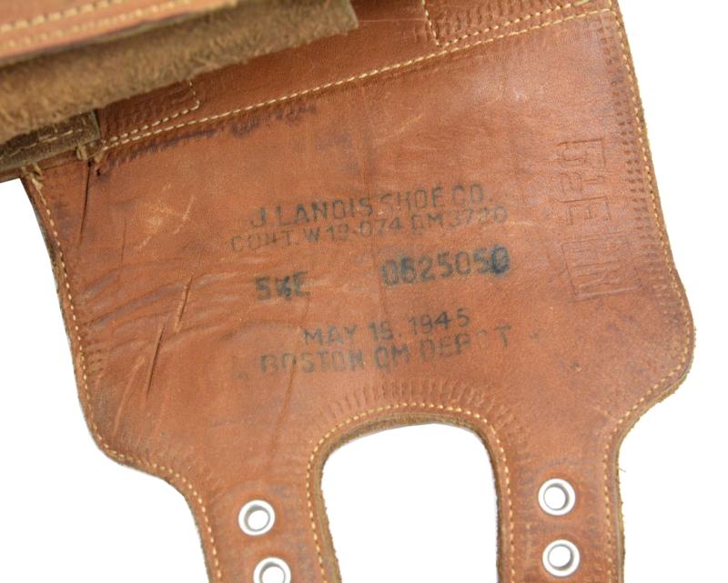US WW2 Double Buckle Combat Boots