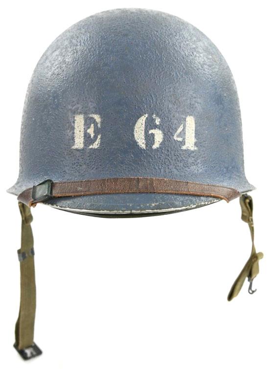 US WW2 Navy M1 Helmet MM2 'Mike A Kotz'