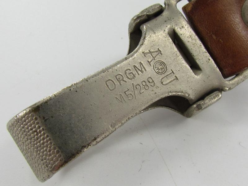 SA/NSDAP Brown Y-Strap - RZM Marked