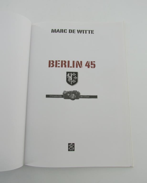 Book : Berlin 45 - Comics - Marc de Witte